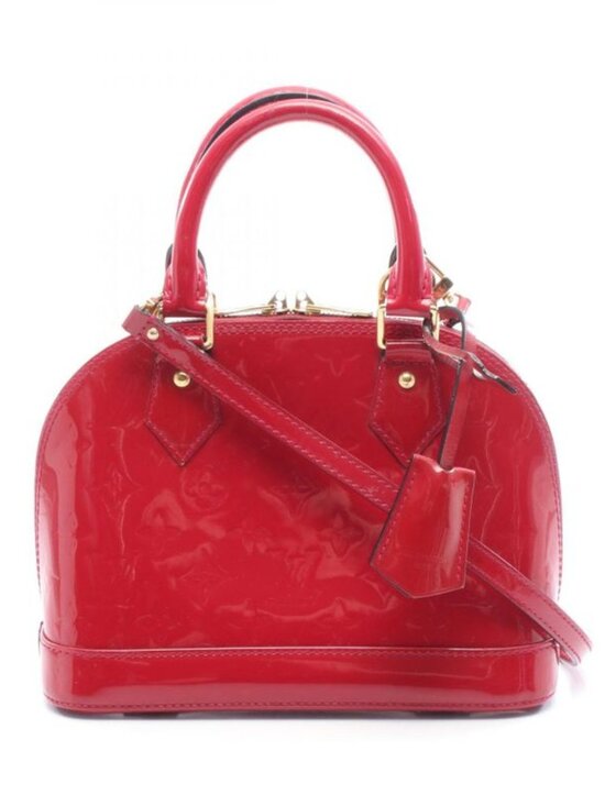 Louis Vuitton Handbags - Louis Vuitton Handbag Alma BB Rose Andian Leather B